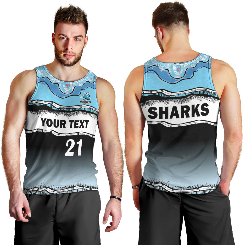 custom-text-and-number-cronulla-sutherland-sharks-rugby-men-tank-top-simple-style