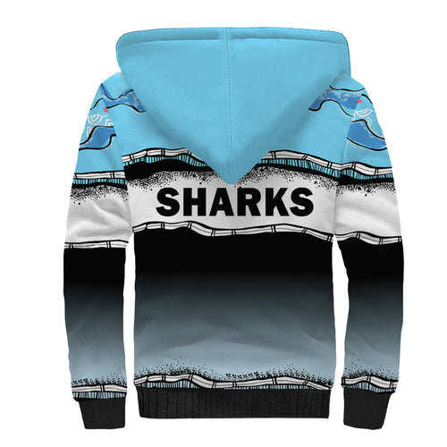 custom-text-and-number-cronulla-sutherland-sharks-rugby-sherpa-hoodie-simple-style