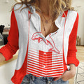 Dolphins Rugby Women Casual Shirt Sporty Simple Style 2023 LT9