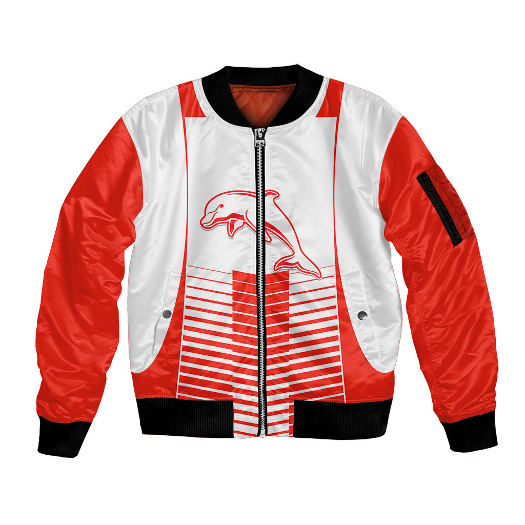 custom-text-and-number-dolphins-rugby-sleeve-zip-bomber-jacket-sporty-simple-style-2023