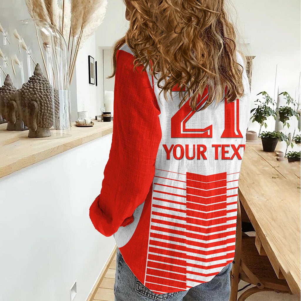 (Custom Text And Number) Dolphins Rugby Women Casual Shirt Sporty Simple Style 2023 LT9