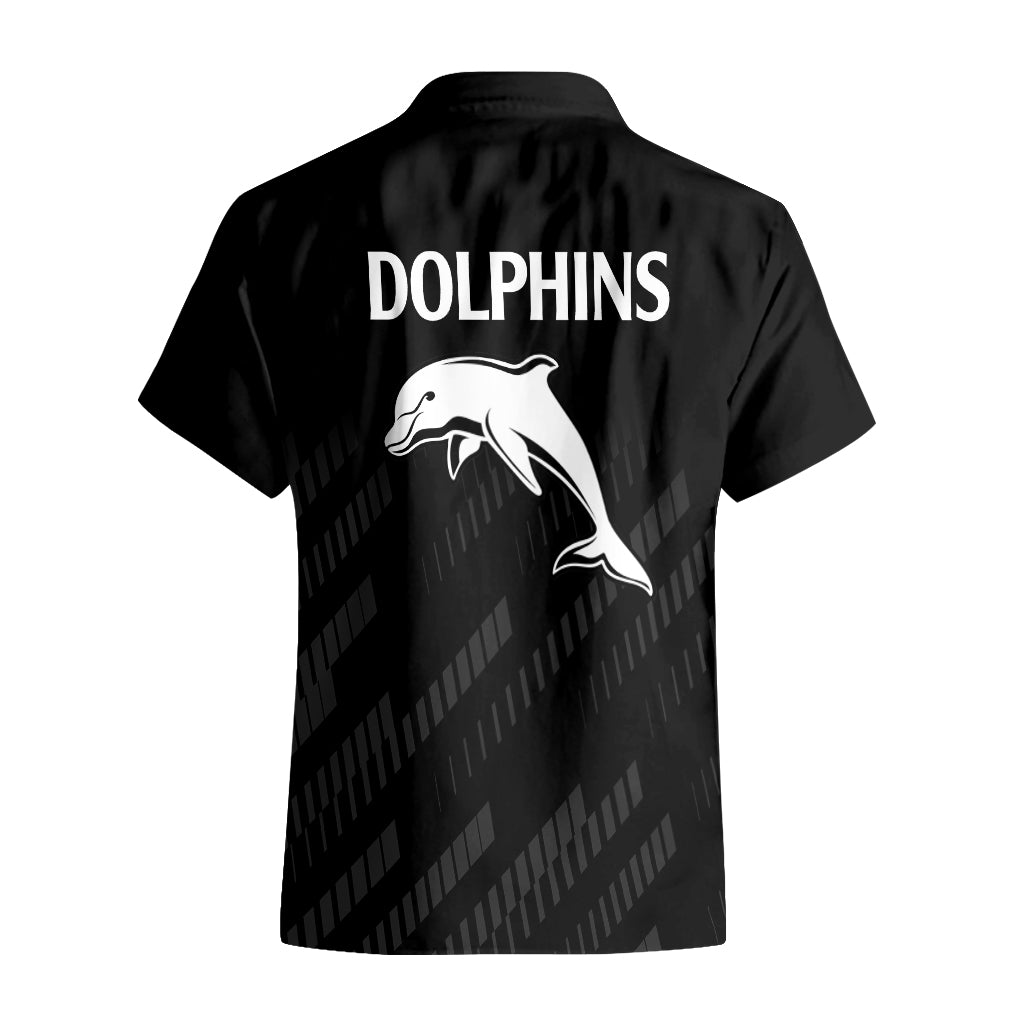 nrl-dolphins-rugby-hawaiian-shirt-simple-black-style-2023