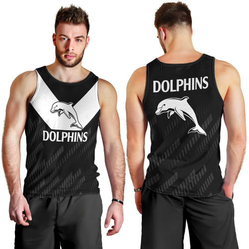 nrl-dolphins-rugby-men-tank-top-simple-black-style-2023
