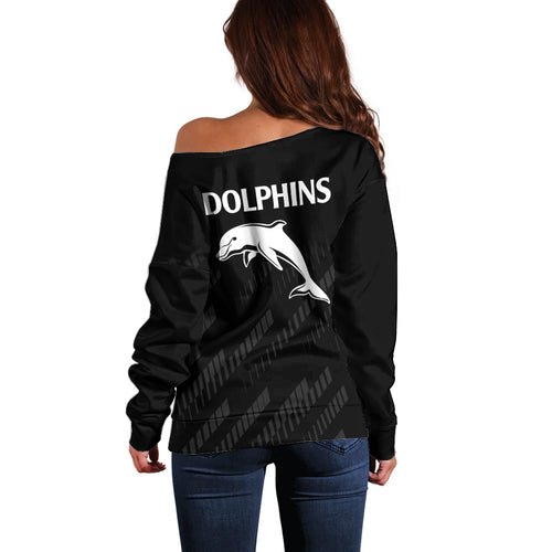 nrl-dolphins-rugby-off-shoulder-sweater-simple-black-style-2023