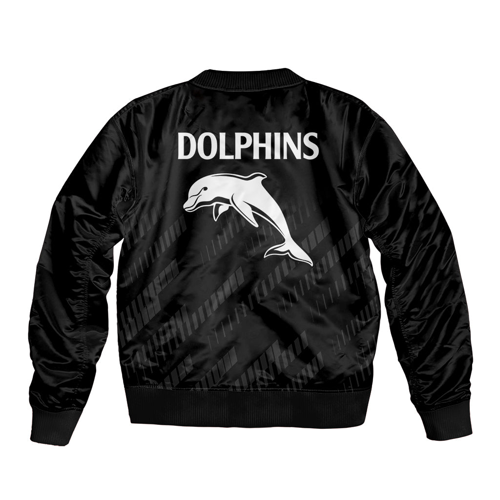 nrl-dolphins-rugby-sleeve-zip-bomber-jacket-simple-black-style-2023