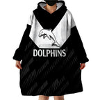 nrl-dolphins-rugby-wearable-blanket-hoodie-simple-black-style-2023