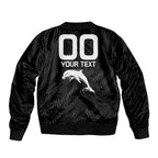 custom-text-and-number-nrl-dolphins-rugby-bomber-jacket-simple-black-style-2023