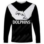 custom-text-and-number-nrl-dolphins-rugby-long-sleeve-shirt-simple-black-style-2023