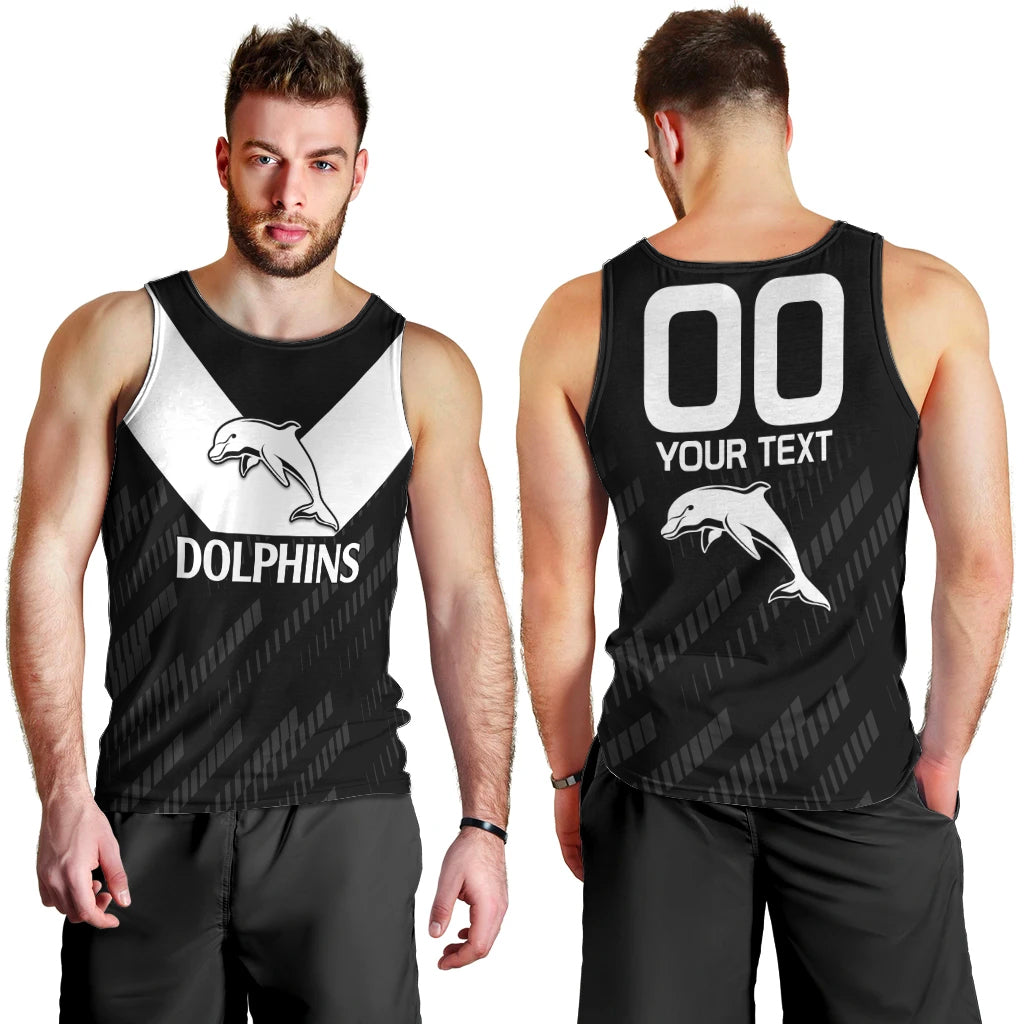 custom-text-and-number-nrl-dolphins-rugby-men-tank-top-simple-black-style-2023