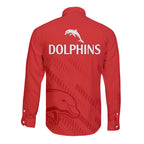 nrl-dolphins-rugby-long-sleeve-button-shirt-simple-red-style-2023