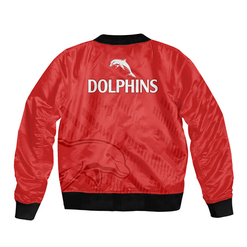 nrl-dolphins-rugby-sleeve-zip-bomber-jacket-simple-red-style-2023