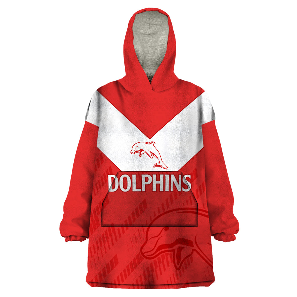 nrl-dolphins-rugby-wearable-blanket-hoodie-simple-red-style-2023