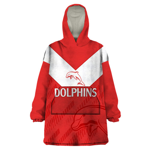 nrl-dolphins-rugby-wearable-blanket-hoodie-simple-red-style-2023