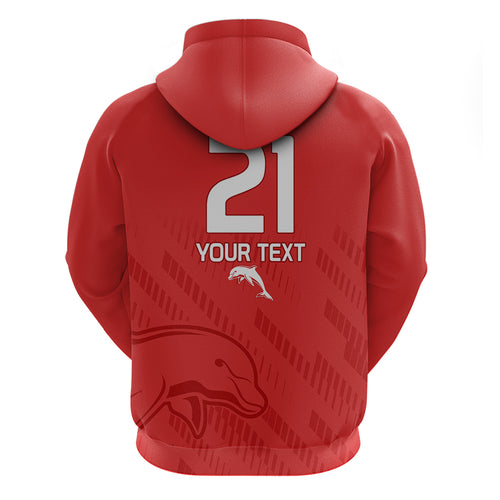 custom-text-and-number-nrl-dolphins-rugby-hoodie-simple-red-style-2023