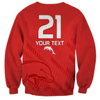 custom-text-and-number-nrl-dolphins-rugby-sweatshirt-simple-red-style-2023