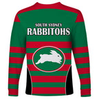 nrl-rabbitohs-rugby-long-sleeve-shirt-simple-style-2023