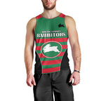 nrl-rabbitohs-rugby-men-tank-top-simple-style-2023