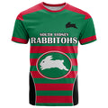 nrl-rabbitohs-rugby-t-shirt-simple-style-2023