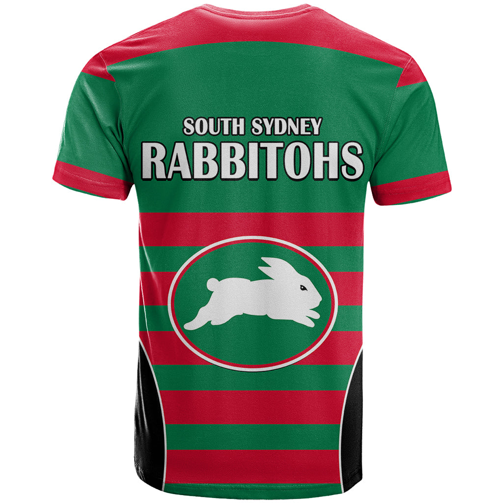 nrl-rabbitohs-rugby-t-shirt-simple-style-2023