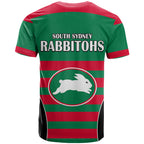 nrl-rabbitohs-rugby-t-shirt-simple-style-2023