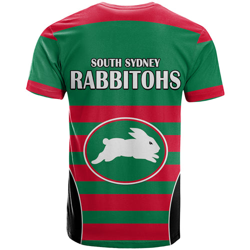 nrl-rabbitohs-rugby-t-shirt-simple-style-2023