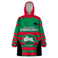 nrl-rabbitohs-rugby-wearable-blanket-hoodie-simple-style-2023