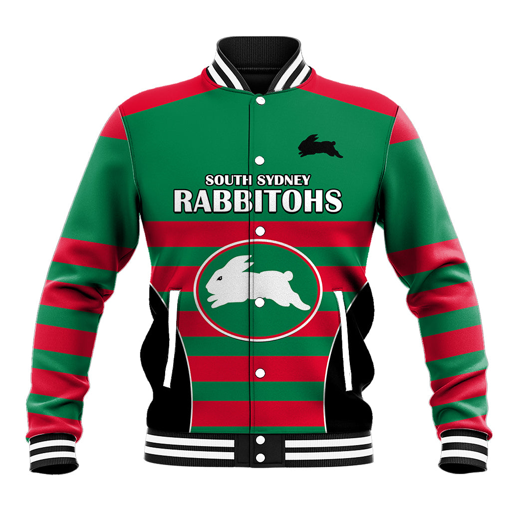 custom-text-and-number-nrl-rabbitohs-rugby-baseball-jacket-simple-style-2023