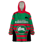 custom-text-and-number-nrl-rabbitohs-rugby-wearable-blanket-hoodie-simple-style-2023