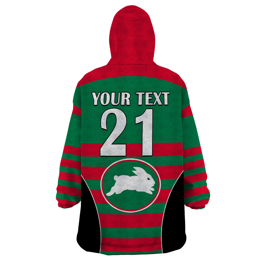 custom-text-and-number-nrl-rabbitohs-rugby-wearable-blanket-hoodie-simple-style-2023