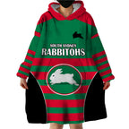 custom-text-and-number-nrl-rabbitohs-rugby-wearable-blanket-hoodie-simple-style-2023