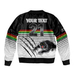 custom-text-and-number-penrith-panthers-rugby-bomber-jacket-authentic-permiers-black-version-2023