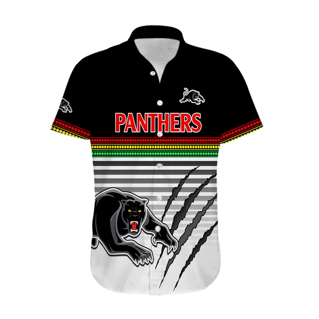 custom-text-and-number-penrith-panthers-rugby-hawaiian-shirt-authentic-permiers-black-version-2023
