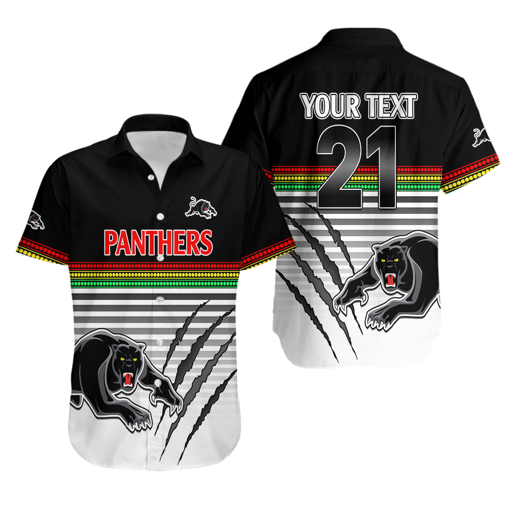 custom-text-and-number-penrith-panthers-rugby-hawaiian-shirt-authentic-permiers-black-version-2023