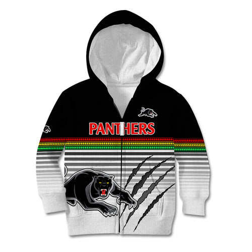custom-text-and-number-penrith-panthers-rugby-kid-hoodie-authentic-permiers-black-version-2023