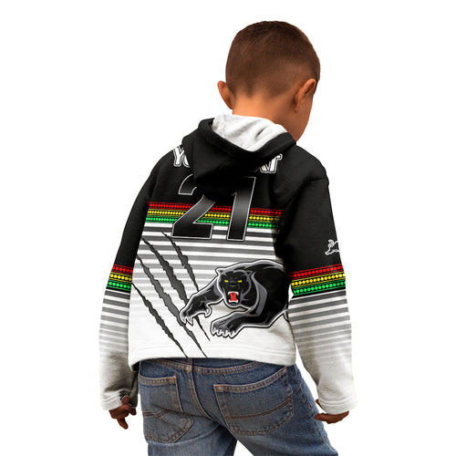 custom-text-and-number-penrith-panthers-rugby-kid-hoodie-authentic-permiers-black-version-2023