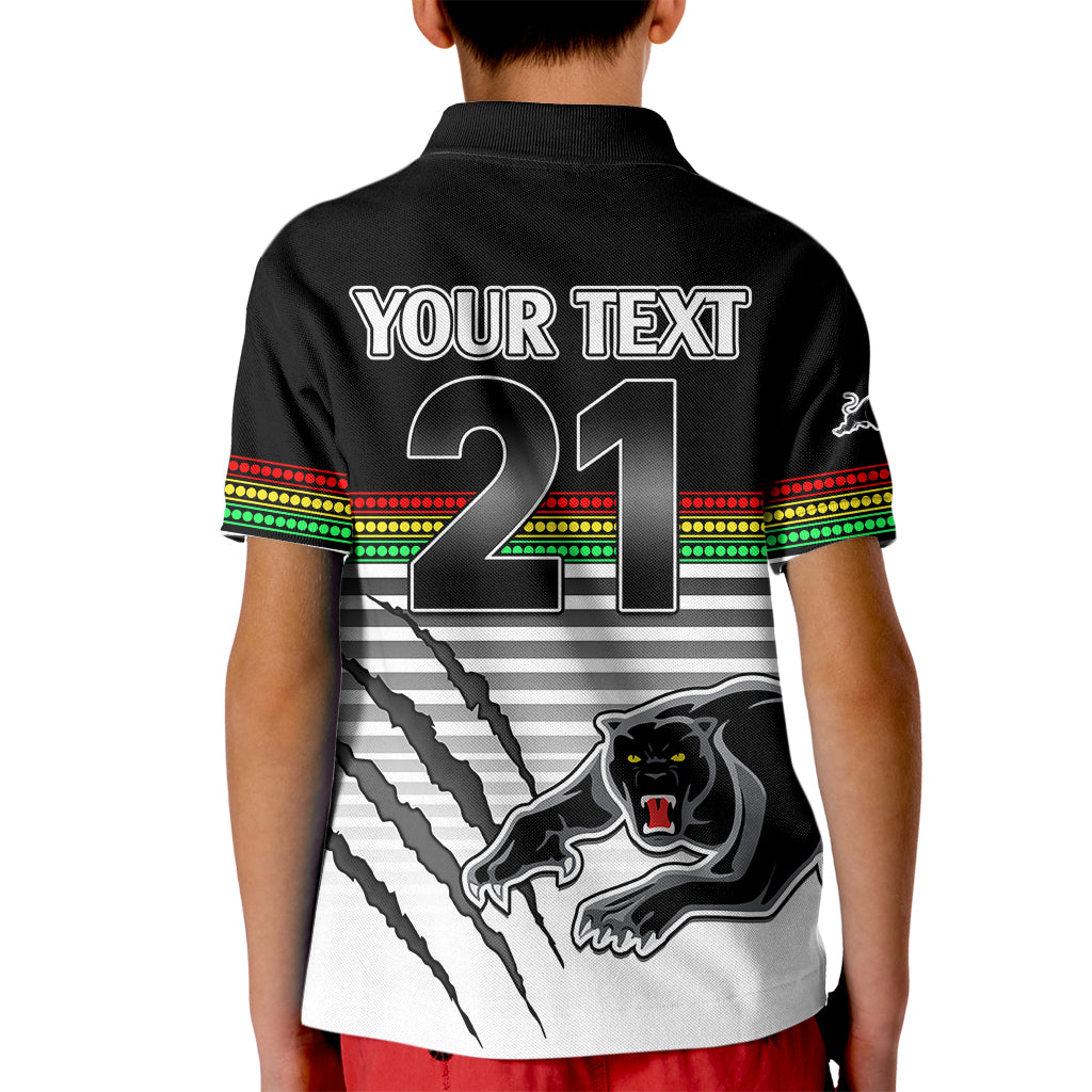 custom-text-and-number-penrith-panthers-rugby-kid-polo-shirt-authentic-permiers-black-version-2023