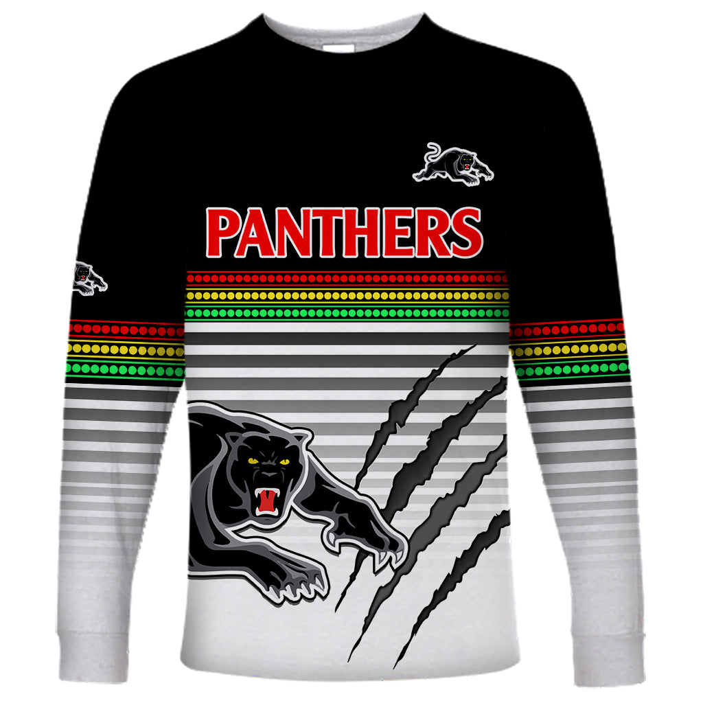 custom-text-and-number-penrith-panthers-rugby-long-sleeve-shirt-authentic-permiers-black-version-2023