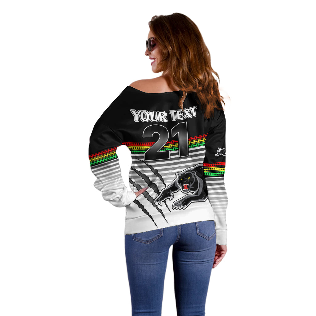 custom-text-and-number-penrith-panthers-rugby-off-shoulder-sweater-authentic-permiers-black-version-2023