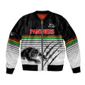 custom-text-and-number-penrith-panthers-rugby-sleeve-zip-bomber-jacket-authentic-permiers-black-version-2023