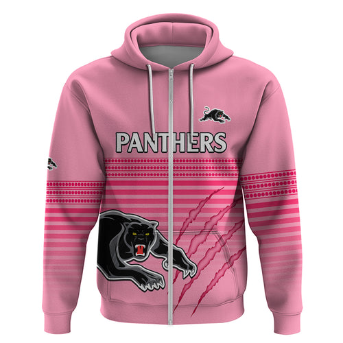 custom-text-and-number-penrith-panthers-rugby-hoodie-authentic-permiers-pink-version-2023