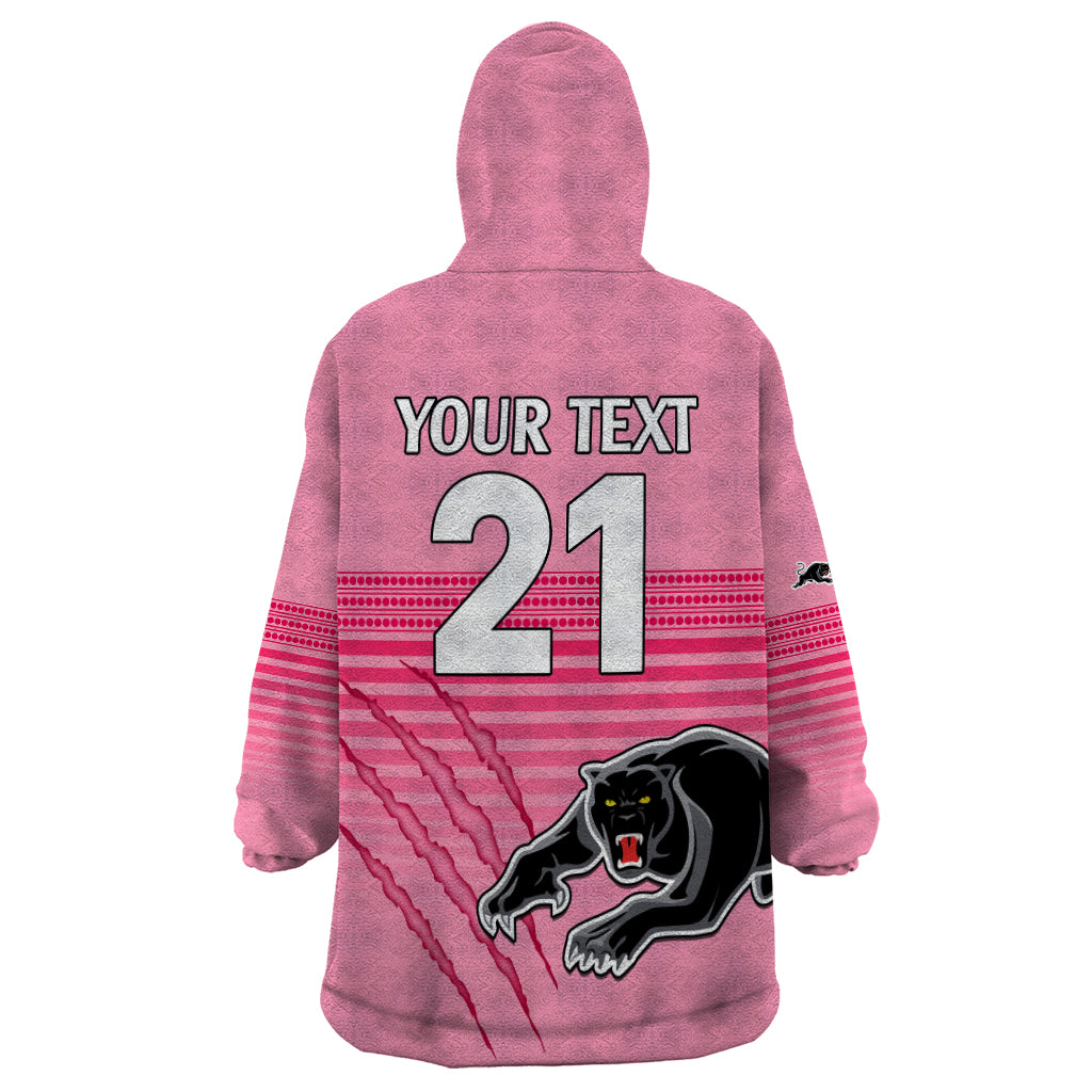 custom-text-and-number-penrith-panthers-rugby-wearable-blanket-hoodie-authentic-permiers-pink-version-2023
