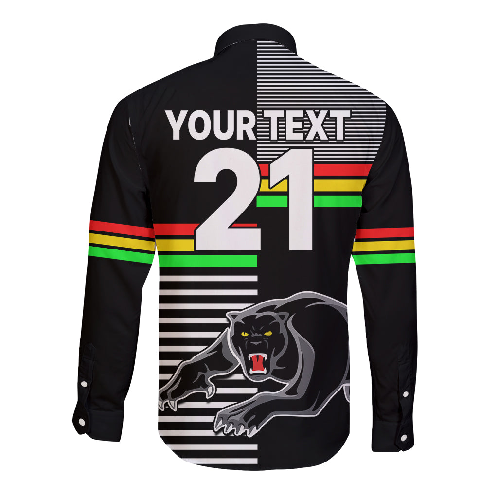 custom-text-and-number-penrith-panthers-rugby-long-sleeve-button-shirt-proud-the-panthers-comeback