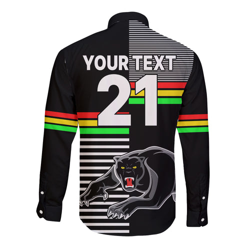 custom-text-and-number-penrith-panthers-rugby-long-sleeve-button-shirt-proud-the-panthers-comeback