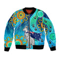 personalised-australia-kangaroo-bomber-jacket-aboriginal-tribal-art-stylization