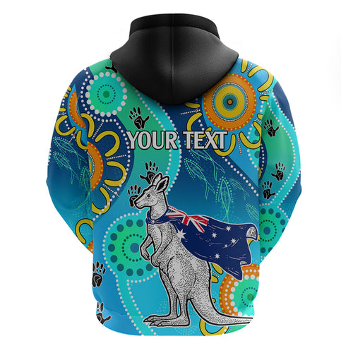 personalised-australia-kangaroo-hoodie-aboriginal-tribal-art-stylization