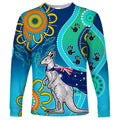 personalised-australia-kangaroo-long-sleeve-shirt-aboriginal-tribal-art-stylization