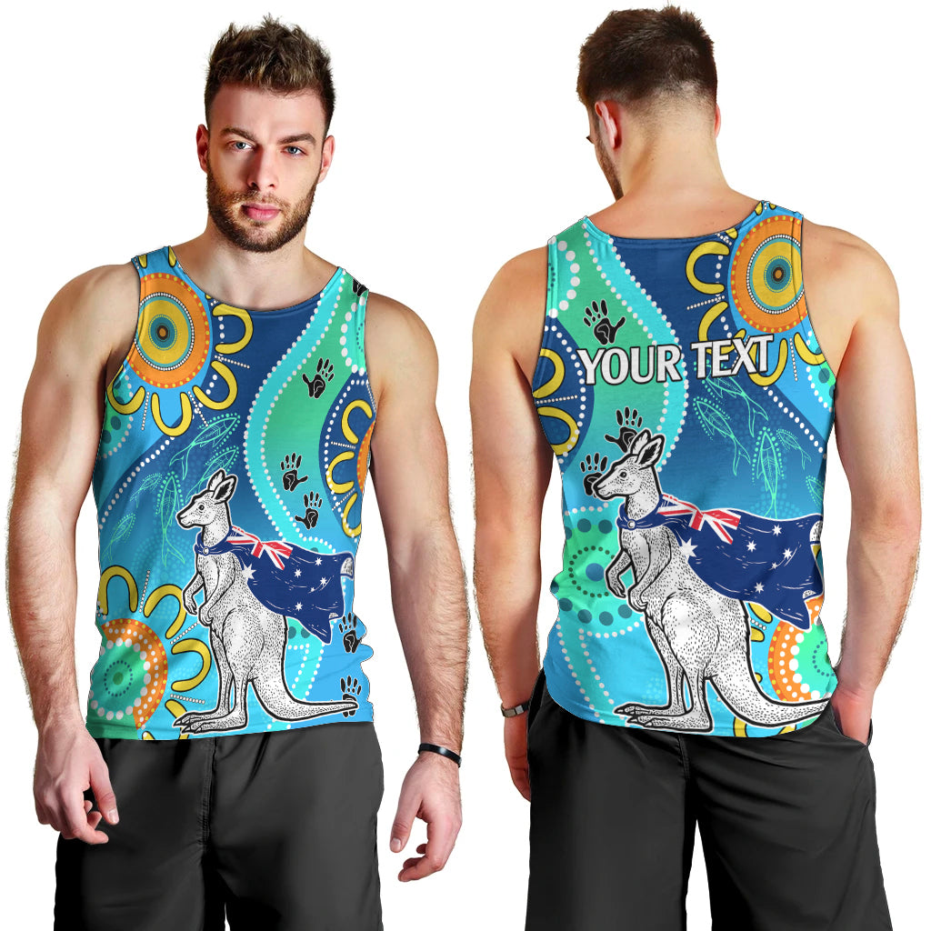 personalised-australia-kangaroo-men-tank-top-aboriginal-tribal-art-stylization