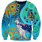 personalised-australia-kangaroo-sweatshirt-aboriginal-tribal-art-stylization