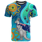personalised-australia-kangaroo-t-shirt-aboriginal-tribal-art-stylization