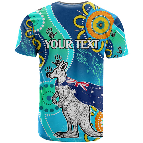 personalised-australia-kangaroo-t-shirt-aboriginal-tribal-art-stylization